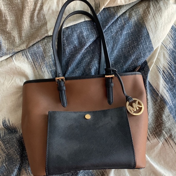 MICHAEL Michael Kors Handbags - Michael Kors leather tote handbag